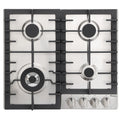 Rangaire 24" Gas Cooktop 4 Burners Stainless Steel RCG241S