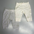 CARTERS (SET OF 2) Cotton Jogger Pants Baby's 3M Heather Grey/Ivory 1S992310