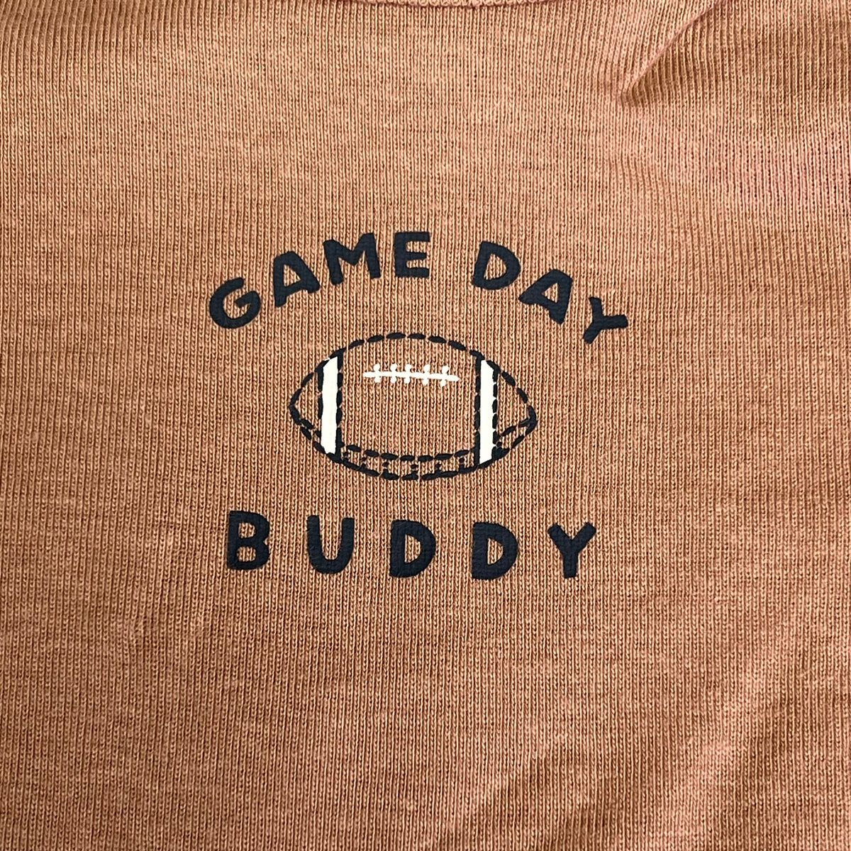 CARTERS (SET OF 3) Game Day Outfits Baby Boy's Sz 3M Brown/White/Navy 1S99120