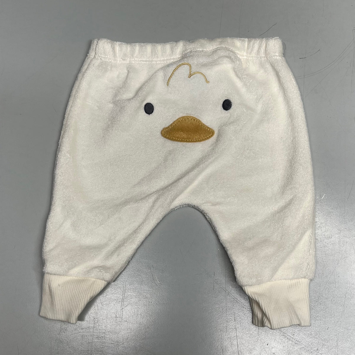 CARTERS (SET OF 3) Soft Duck Little Cardigan Set Baby's Sz 3M White/Orange