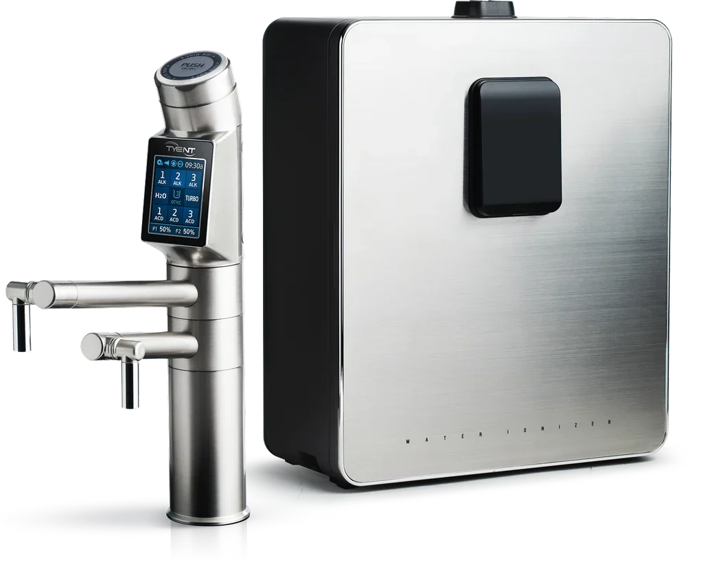 Tyent UCE-13 PLUS Satin Silver – Premium Under-Counter Water Ionizer