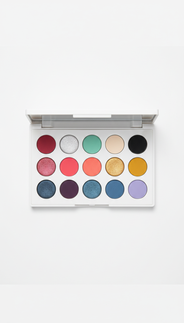 Vibrant Eyeshadow Palette Bold Neons