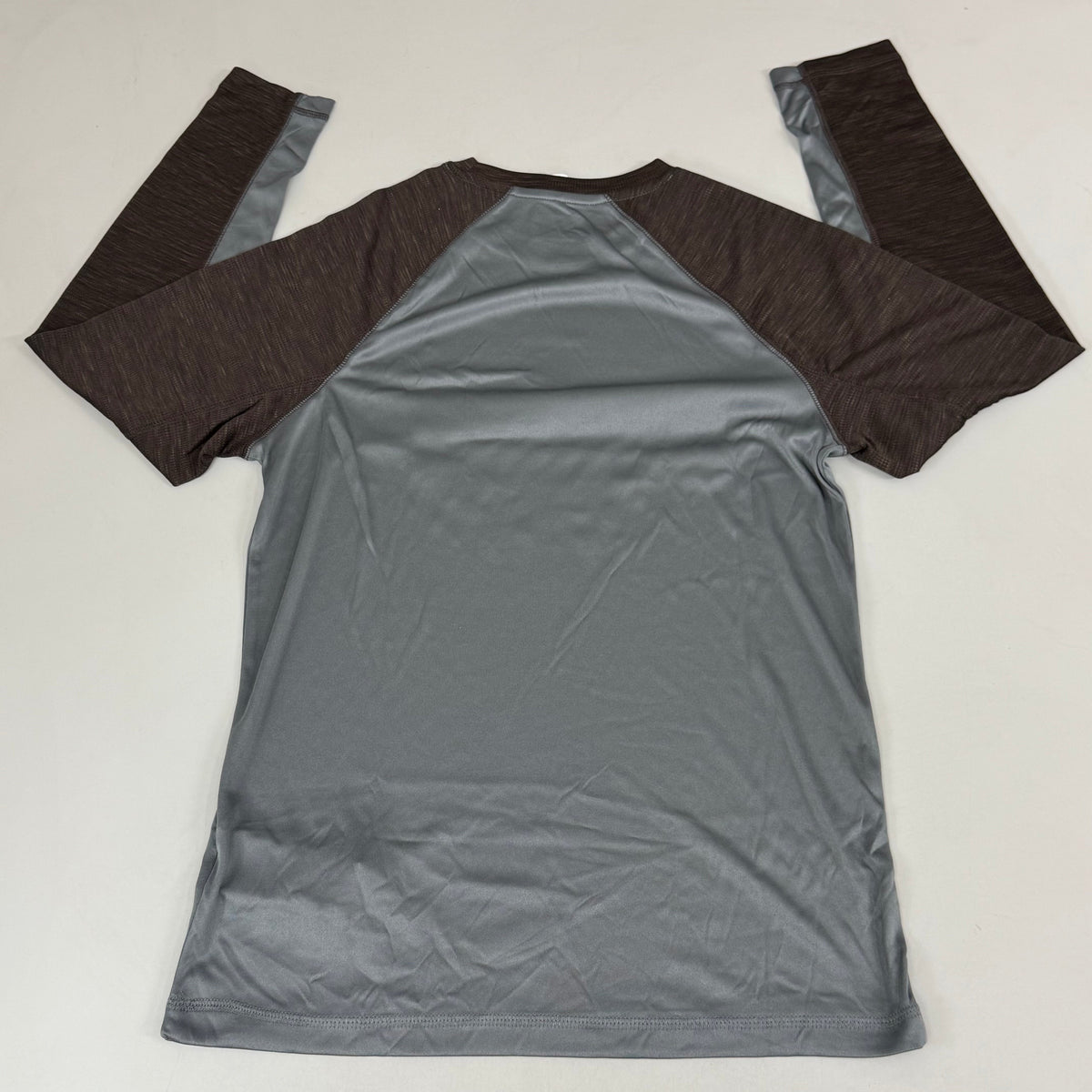 NFL Cleveland Browns Long Sleeve Shirt M Brown/Grey 1802970 Established 1946