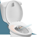 BUTT BUDDY Suite - Smart Bidet Toilet Seat Attachment (Cool & Warm Water Sprayer, Air Dryer & Heated Seat )
