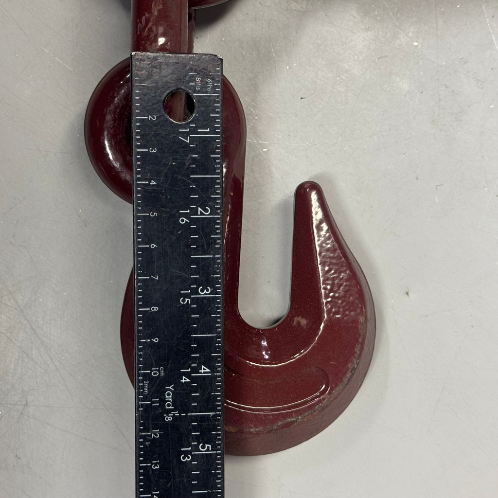 BOXER TOOLS Ratcheting Load Binder 4x4 Vehicles 1/2" x 5/8", Dark Red LB02-1258