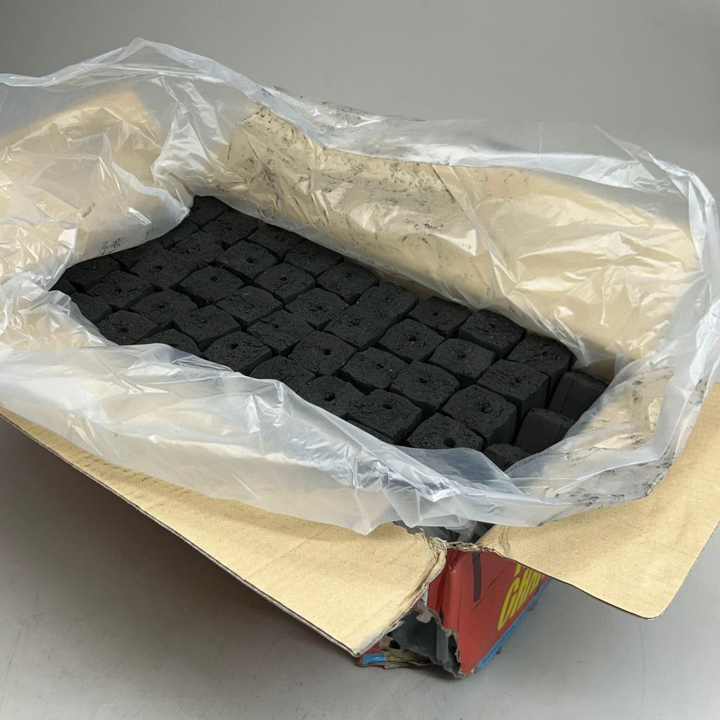 THAAN CHARCOAL Original Thai-Style Charcoal For 4-6 Hours Of Grilling 22lbs Black (New Other-Distressed Packaging)