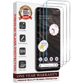 Entronix Clear Screen Protector Compatible with Galaxy A54 - 3-Piece Combo