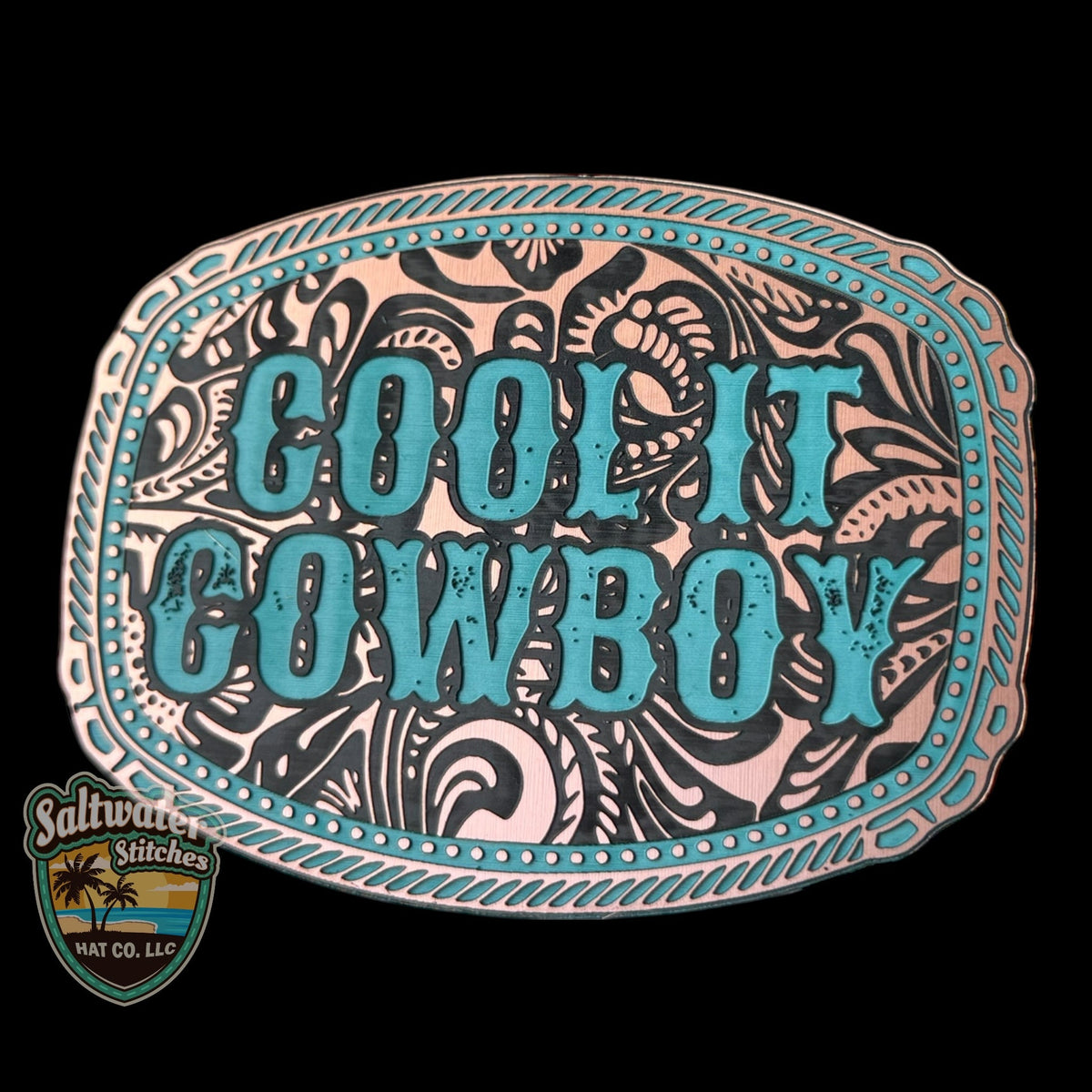 Cool It Cowboy trilayer acrylic