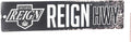 Ontario Reign AHL Plastic Street Sign, 16x4 Inch, Home/Office/Bedroom Décor