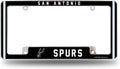San Antonio Spurs Metal License Plate Frame Chrome Tag Cover Alternate Design 6x12 Inch