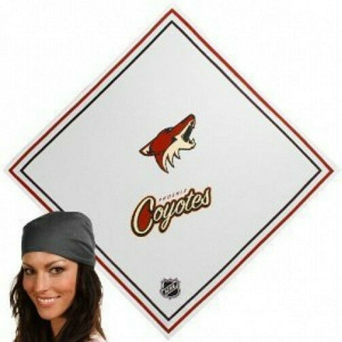 Arizona Coyotes Jersey Design Bandana Lightweight Traditional Beanie Phoenix