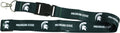 Michigan State University Spartans Lanyard Keychain Double Sided Breakaway Safety Design Adult 18 Inch