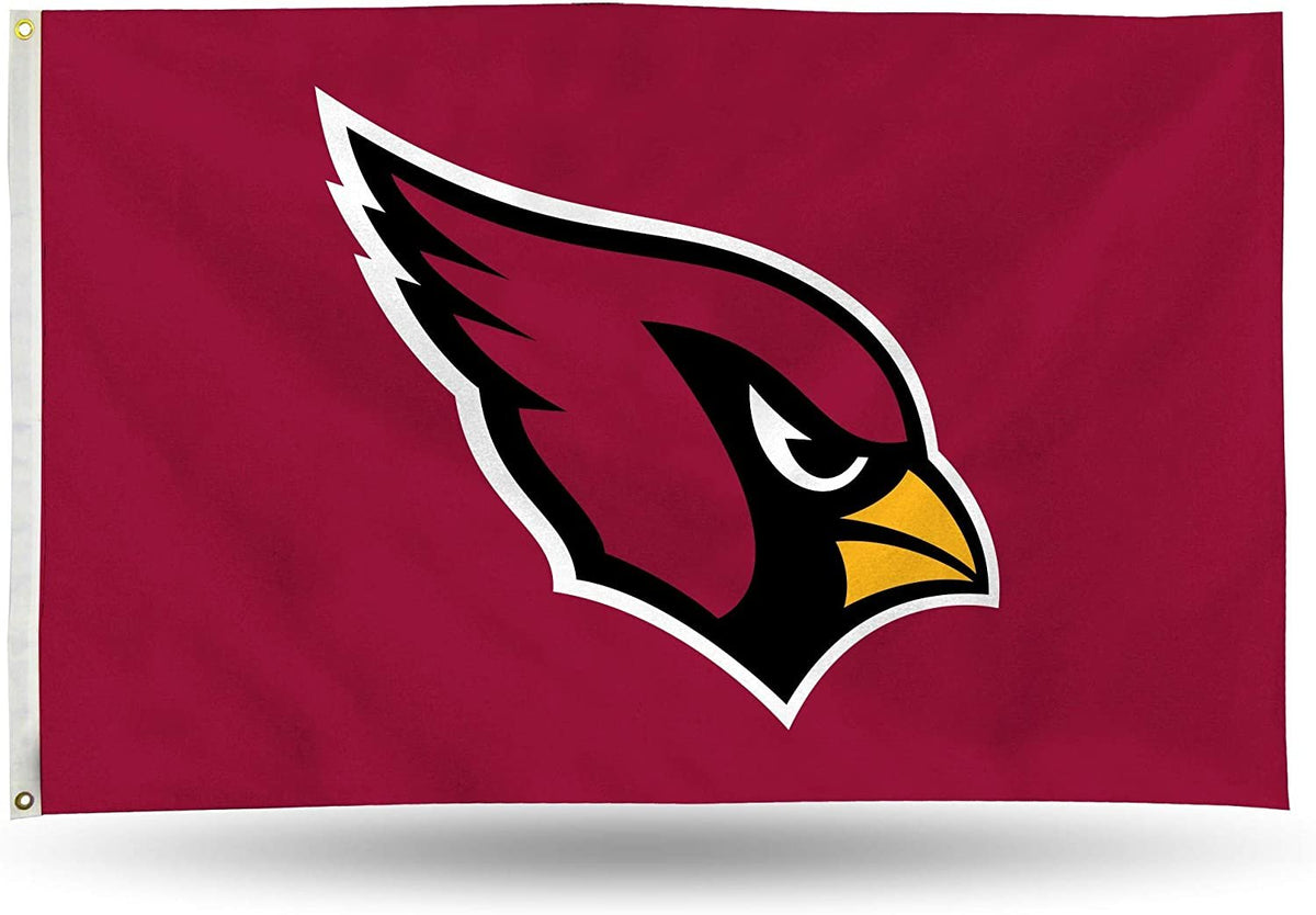 Arizona Cardinals Premium 3x5 Feet Flag Banner, Metal Grommets, Outdoor or Indoor Use