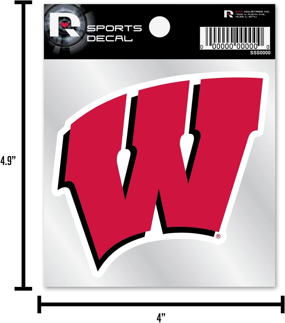 Los Angeles Kings 4x4 Inch Decal Sticker Retro Logo Clear Backing