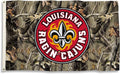 University of Louisiana Lafayette Ragin Cajuns 3x5 Feet Flag Banner, Camo Design, Metal Grommets, Outdoor Use, Single Sided