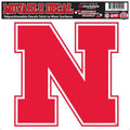 University of Nebraska Cornhuskers 12 Inch Decal Sticker, Peel and Sticker Application