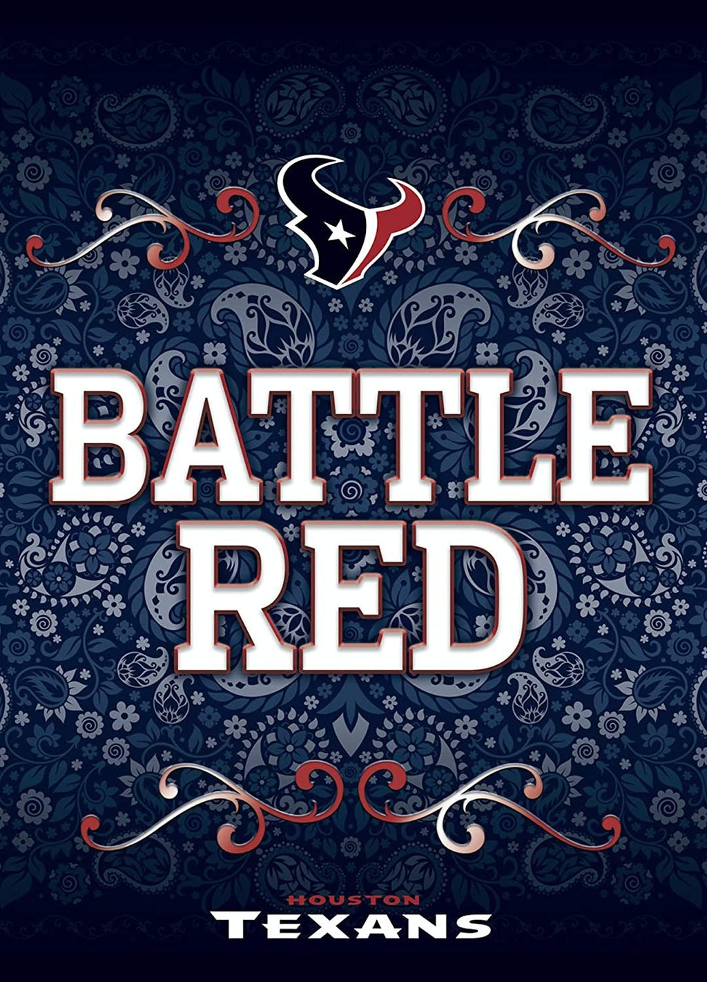 Houston Texans Premium Double Sided Garden Flag Banner, 13x18 Inch, Display Pole Sold Separately