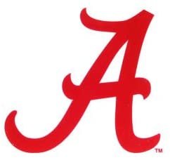 University of Alabama Crimson Tide 3 Inch Flat Static Cling Decal
