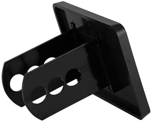 Miami Marlins Plastic Universal Size Auto Hitch Cover Plastic Bumper Trailer Baseball
