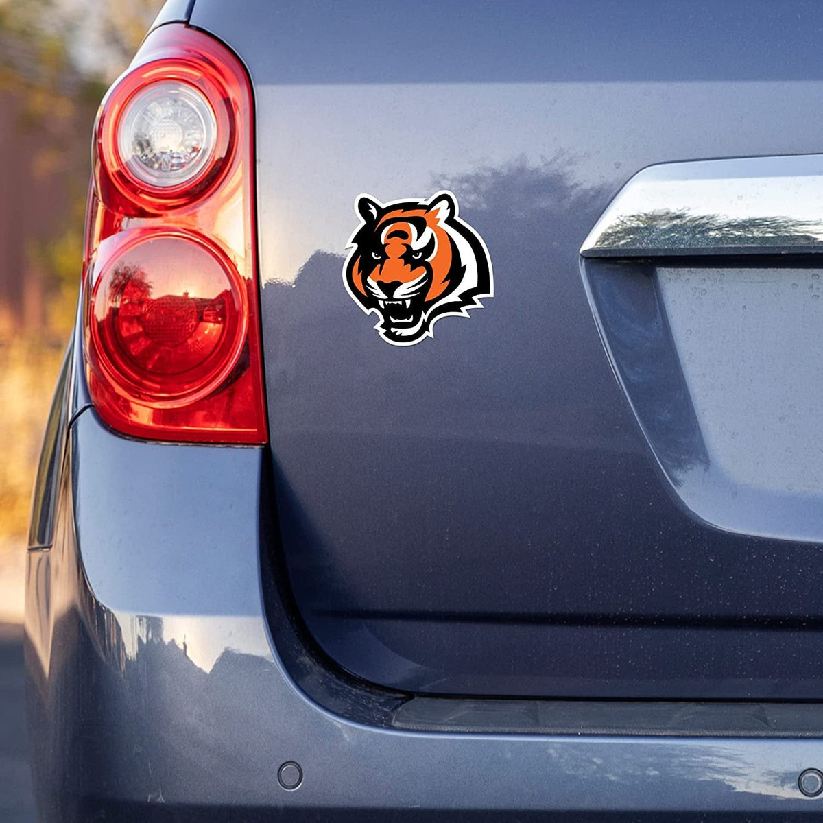 New Jersey Devils 4x4 Inch Decal Sticker Retro Logo Clear Backing
