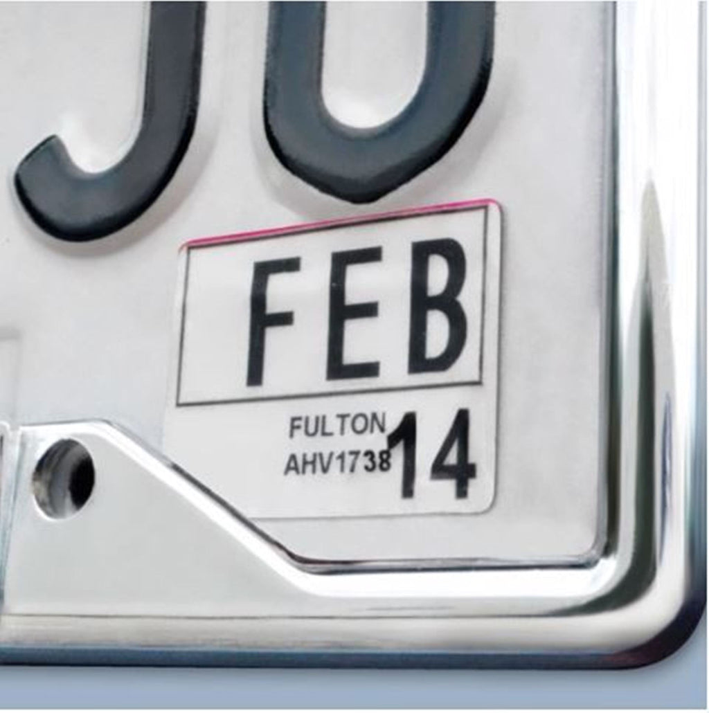 Carolina Panthers Metal License Plate Frame Chrome Tag Cover, 12x6 Inch, Pre-Drilled Holes, Officially Licensed