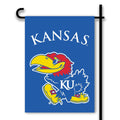 University of Kansas Jayhawks Premium Double Sided Garden Flag, 13x18 Inch, Display Pole Sold Separately