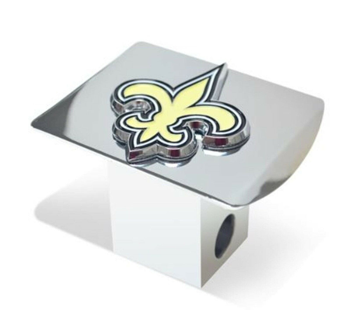 Anaheim Ducks Hitch Cover Solid Metal with Raised Color Metal Emblem 2" Square Type III