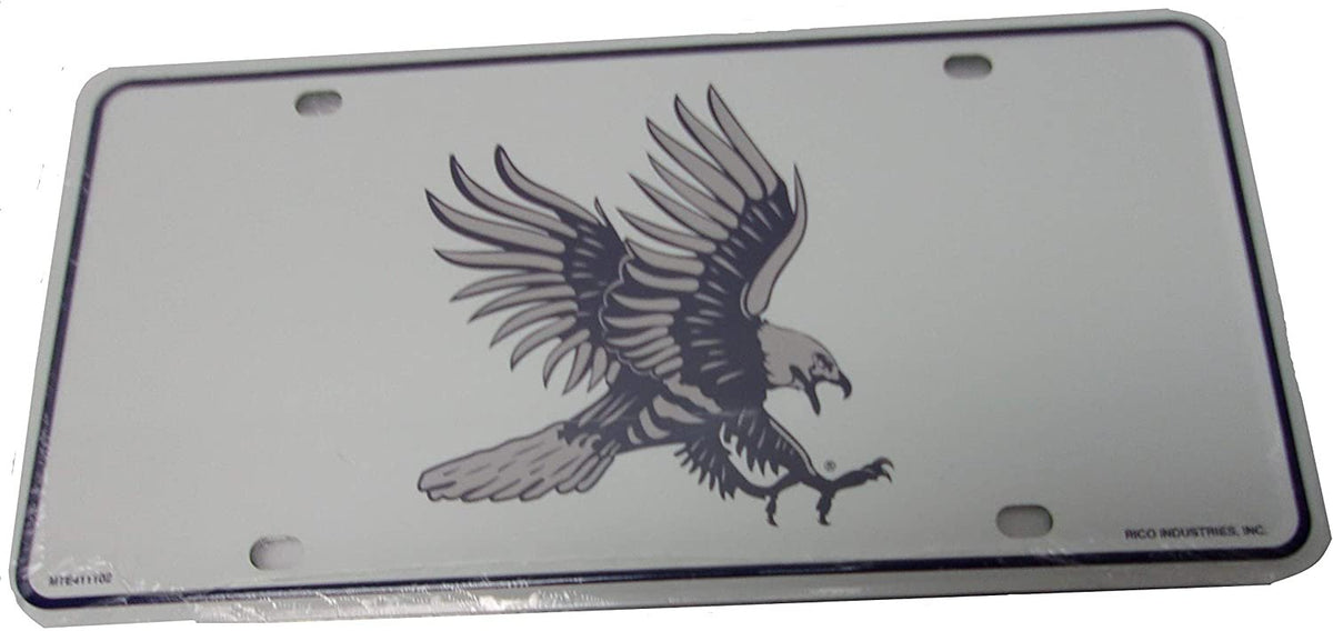 Dickinson State University Blue Hawks Metal Tag License Plate