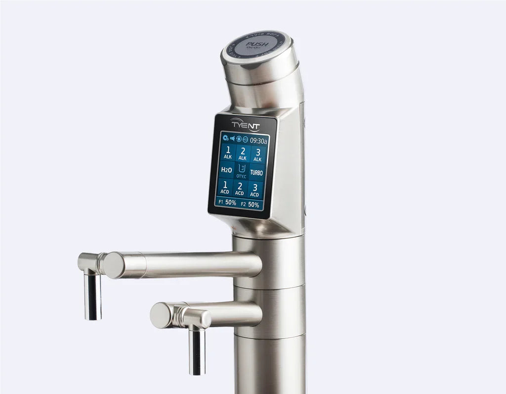 Tyent UCE-13 PLUS Satin Silver – Premium Under-Counter Water Ionizer