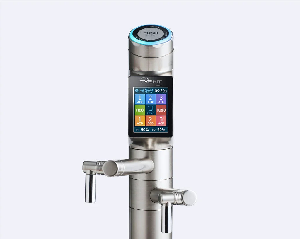 Tyent UCE-13 PLUS Satin Silver – Premium Under-Counter Water Ionizer