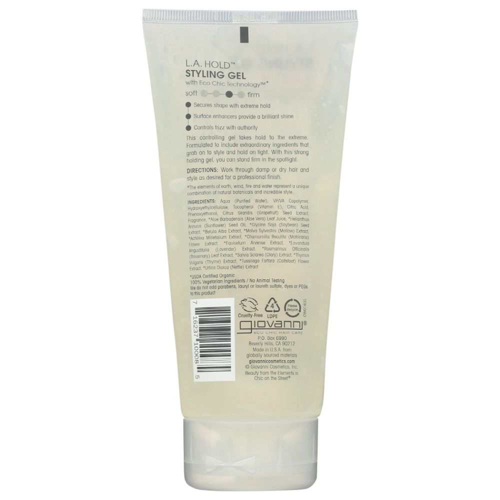 GIOVANNI COSMETICS: LA Hold Styling Gel, 6.8 oz